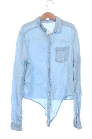 Detská košeľa  H&M, Veľkosť 11-12y/ 152-158 cm, Farba Modrá, Cena  6,00 €