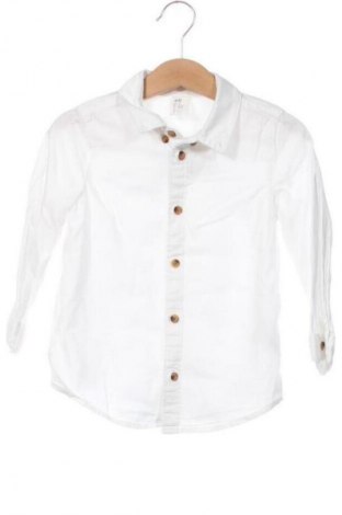 Детска риза H&M, Размер 18-24m/ 86-98 см, Цвят Бял, Цена 11,73 лв.