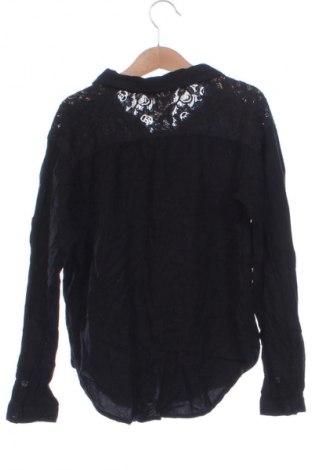 Kinderhemd H&M L.O.G.G., Größe 8-9y/ 134-140 cm, Farbe Schwarz, Preis 7,99 €
