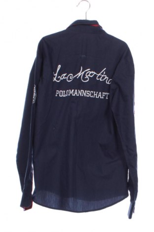 Kinderhemd La Martina, Größe 11-12y/ 152-158 cm, Farbe Blau, Preis 28,18 €