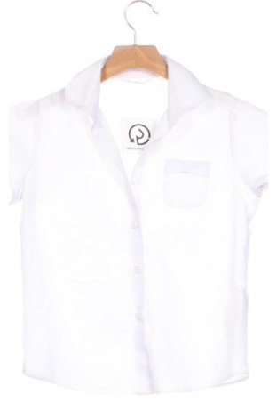 Kinderhemd Marks & Spencer, Größe 7-8y/ 128-134 cm, Farbe Weiß, Preis 7,12 €