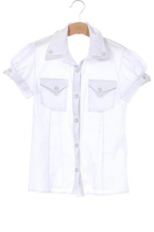 Kinderhemd Unbranded, Größe 7-8y/ 128-134 cm, Farbe Weiß, Preis 5,83 €
