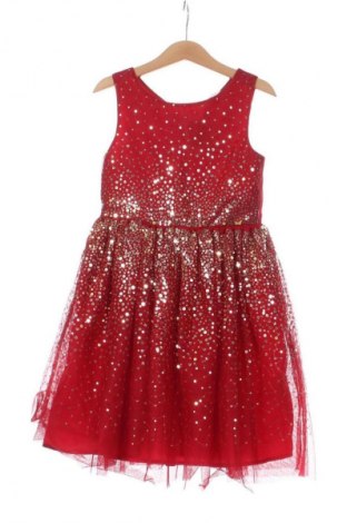 Детска рокля H&M, Размер 4-5y/ 110-116 см, Цвят Червен, Цена 24,00 лв.