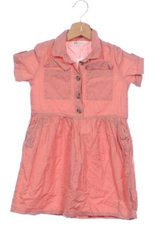 Dziecięca sukienka H&M, Rozmiar 4-5y/ 110-116 cm, Kolor Popielaty róż, Cena 66,99 zł