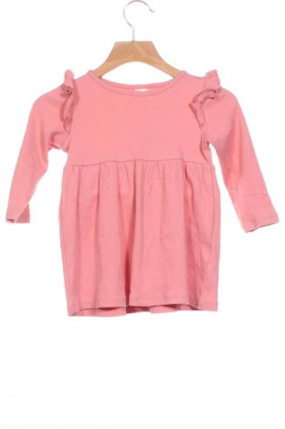 Detské šaty  H&M, Veľkosť 9-12m/ 74-80 cm, Farba Popolavo ružová, Cena  12,28 €
