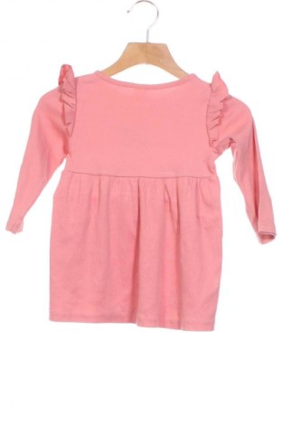 Detské šaty  H&M, Veľkosť 9-12m/ 74-80 cm, Farba Popolavo ružová, Cena  12,28 €
