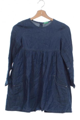 Rochie pentru copii United Colors Of Benetton, Mărime 8-9y/ 134-140 cm, Culoare Albastru, Preț 36,99 Lei