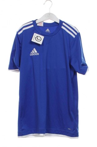 Dziecięcy T-shirt Adidas, Rozmiar 12-13y/ 158-164 cm, Kolor Niebieski, Cena 81,99 zł