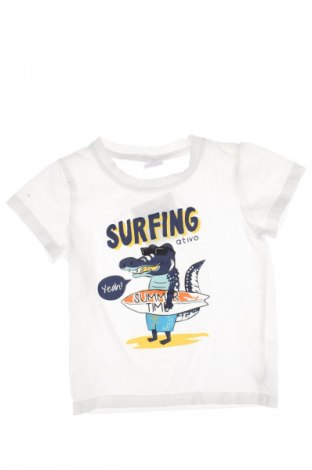 Tricou pentru copii Ativo Kids, Mărime 18-24m/ 86-98 cm, Culoare Alb, Preț 26,32 Lei