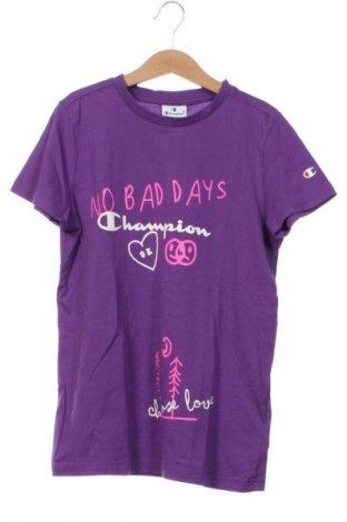 Kinder T-Shirt Champion, Größe 13-14y/ 164-168 cm, Farbe Lila, Preis € 5,99