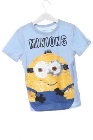 Tricou pentru copii H&M, Mărime 6-7y/ 122-128 cm, Culoare Albastru, Preț 33,99 Lei