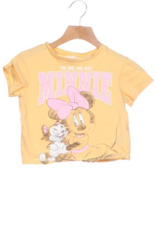 Dziecięcy T-shirt H&M, Rozmiar 2-3y/ 98-104 cm, Kolor Żółty, Cena 23,00 zł