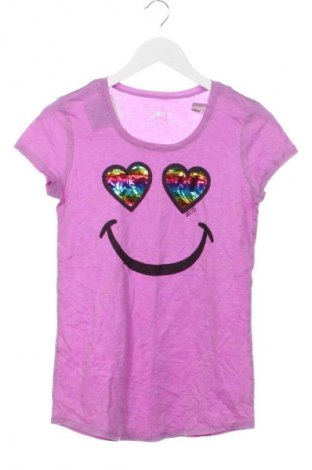 Dziecięcy T-shirt Justice, Rozmiar 15-18y/ 170-176 cm, Kolor Fioletowy, Cena 19,99 zł