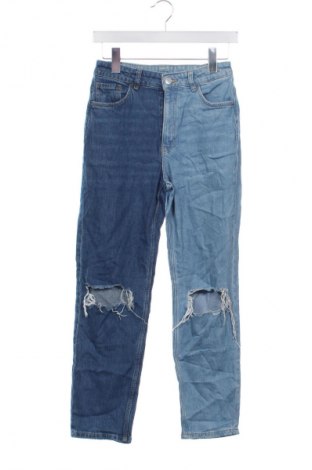 Blugi pentru copii H&M, Mărime 11-12y/ 152-158 cm, Culoare Albastru, Preț 46,99 Lei