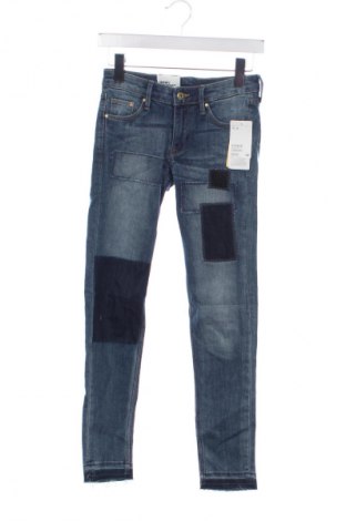 Blugi pentru copii H&M, Mărime 12-13y/ 158-164 cm, Culoare Albastru, Preț 108,99 Lei
