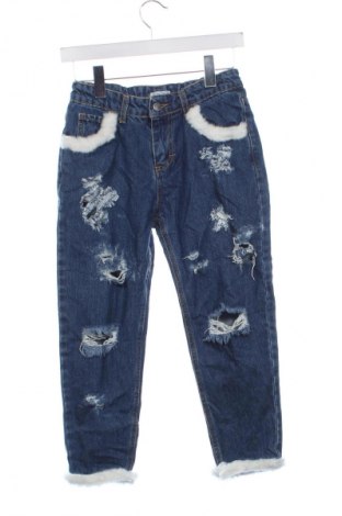 Kinderjeans Unbranded, Größe 11-12y/ 152-158 cm, Farbe Blau, Preis 10,99 €