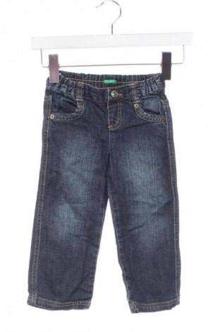 Blugi pentru copii United Colors Of Benetton, Mărime 9-12m/ 74-80 cm, Culoare Albastru, Preț 32,99 Lei