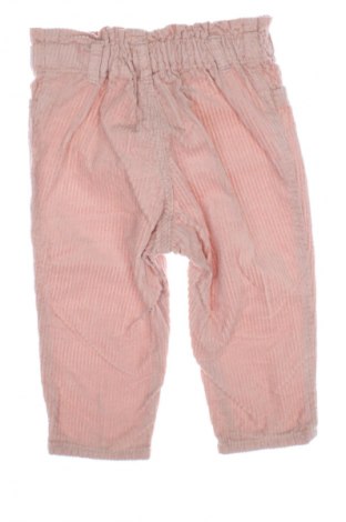 Dětské kalhoty  H&M, Velikost 9-12m/ 74-80 cm, Barva Popelavě růžová, Cena  266,00 Kč