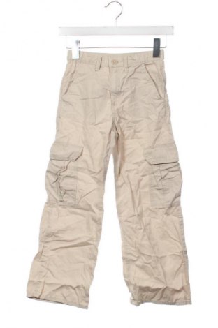 Kinderhose H&M, Größe 7-8y/ 128-134 cm, Farbe Beige, Preis 14,99 €