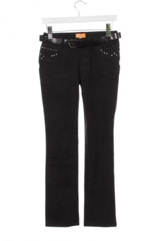 Pantaloni pentru copii One By One, Mărime 11-12y/ 152-158 cm, Culoare Negru, Preț 65,79 Lei