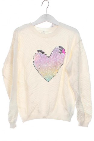 Dziecięcy sweter H&M, Rozmiar 6-7y/ 122-128 cm, Kolor Biały, Cena 55,99 zł