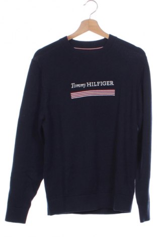 Детски пуловер Tommy Hilfiger, Размер 15-18y/ 170-176 см, Цвят Син, Цена 104,99 лв.