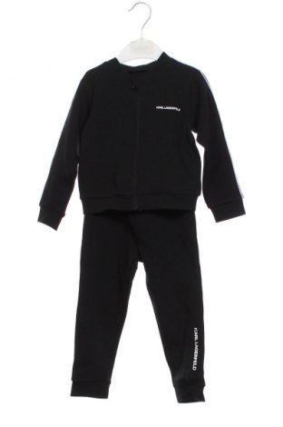 Детски спортен екип Karl Lagerfeld, Размер 18-24m/ 86-98 см, Цвят Черен, Цена 192,99 лв.