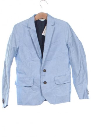 Детско сако H&M, Размер 6-7y/ 122-128 см, Цвят Син, Цена 14,99 лв.