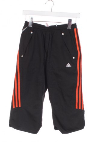 Детско спортно долнище Adidas, Размер 12-13y/ 158-164 см, Цвят Черен, Цена 33,93 лв.
