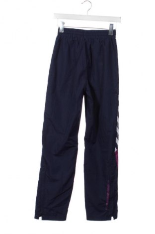 Pantaloni de trening, pentru copii Hummel, Mărime 15-18y/ 170-176 cm, Culoare Albastru, Preț 91,99 Lei