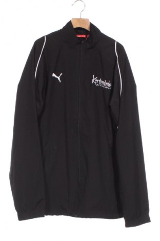 Детско спортно горнище PUMA, Размер 15-18y/ 170-176 см, Цвят Черен, Цена 34,00 лв.