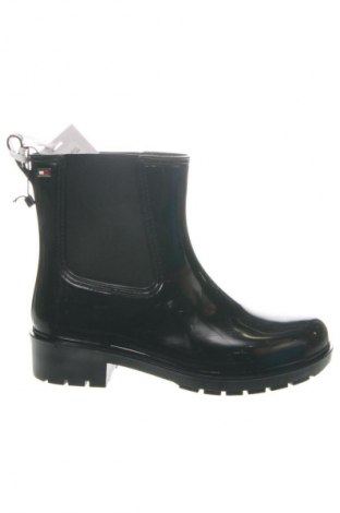 Гумени ботуши Tommy Hilfiger, Rozmiar 39, Kolor Czarny, Cena 132,99 zł