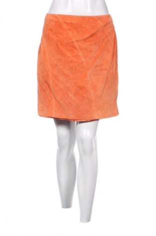 Lederrock Raxevsky, Größe L, Farbe Orange, Preis 35,00 €
