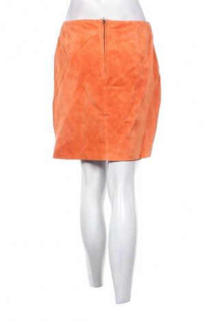 Lederrock Raxevsky, Größe L, Farbe Orange, Preis 35,00 €