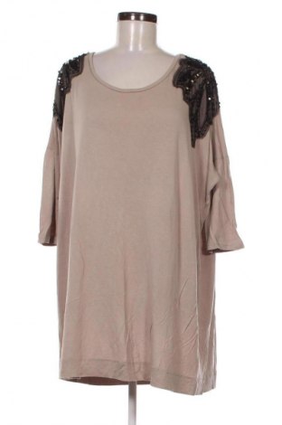 Rochie de piele H&M, Mărime L, Culoare Bej, Preț 76,32 Lei