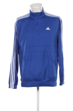 Herren Shirt Adidas, Größe L, Farbe Blau, Preis € 11,99