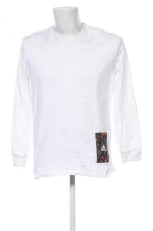 Herren Shirt Adidas, Größe M, Farbe Weiß, Preis 26,99 €