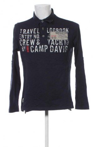 Herren Shirt Camp David, Größe M, Farbe Blau, Preis € 28,99