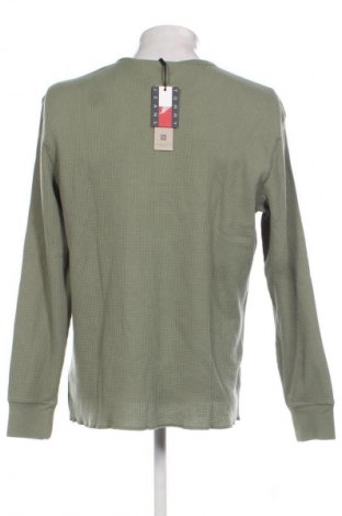 Мъжка блуза Tommy Jeans, Размер L, Цвят Зелен, Цена 117,99 лв.