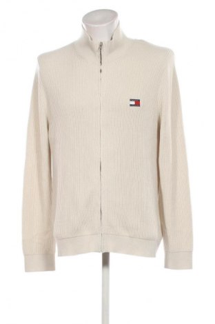 Męski kardigan Tommy Jeans, Rozmiar XL, Kolor Beżowy, Cena 619,99 zł