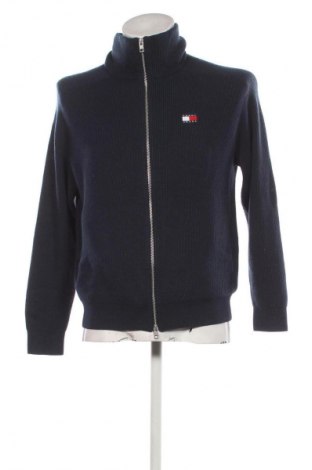 Jachetă tricotată de bărbați Tommy Jeans, Mărime S, Culoare Albastru, Preț 405,99 Lei