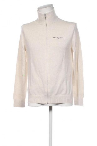 Herren Strickjacke Tommy Jeans, Größe M, Farbe Beige, Preis € 90,99
