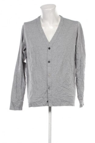 Herren Strickjacke Uniqlo, Größe L, Farbe Grau, Preis 13,99 €