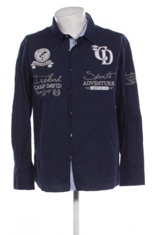 Herrenhemd Camp David, Größe XXL, Farbe Blau, Preis 34,99 €