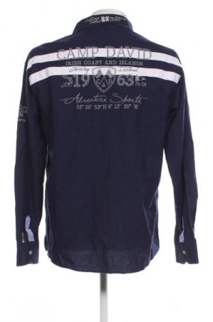 Herrenhemd Camp David, Größe XXL, Farbe Blau, Preis 34,99 €