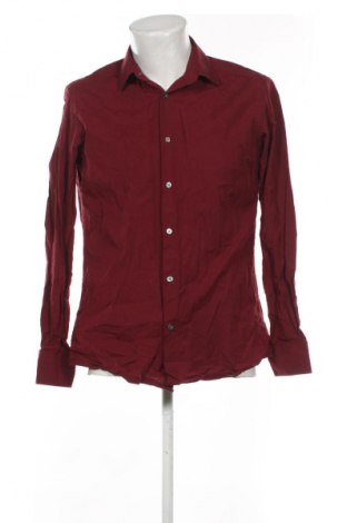 Herrenhemd Charles Vogele, Größe M, Farbe Rot, Preis 8,99 €