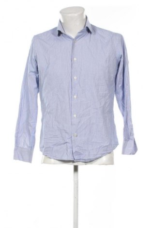 Herrenhemd Cotton&silk, Größe L, Farbe Blau, Preis 8,99 €