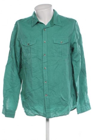 Herrenhemd Guess, Größe L, Farbe Grün, Preis € 43,99