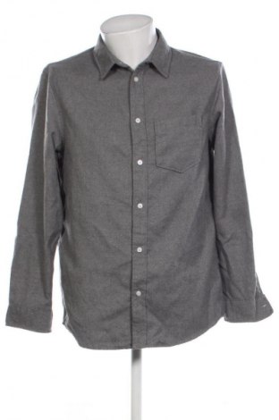 Herrenhemd H&M Divided, Größe M, Farbe Grau, Preis € 12,02