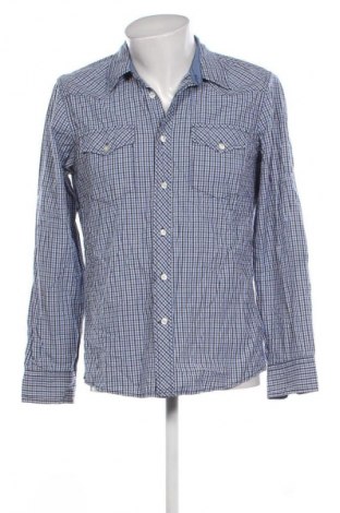 Ανδρικό πουκάμισο H&M L.O.G.G., Μέγεθος M, Χρώμα Πολύχρωμο, Τιμή 18,99 €